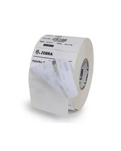 Zebra 10026630 printer label white self-adhesive