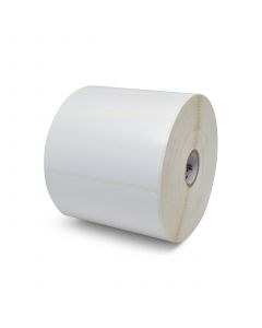 Zebra 10043288 tt labelpaper (4 x 2) z-essentials 540t (coated) (permanent adhesive) (1 core) (plain)