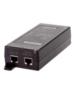 Axis 02208-001 adaptador e inyector de poe ethernet rápido, gigabit 56 v