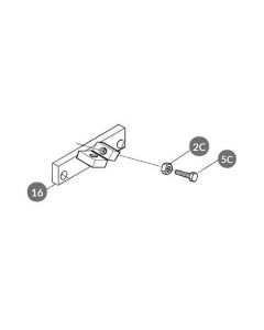 Came 119rig078 Paro Mecanico Ajustable Para G4000 (119rig078)
