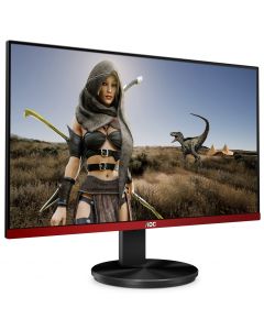Aoc G2490VX led display 60.5 cm (23.8) 1920 x 1080 pixeles full hd negro, rojo