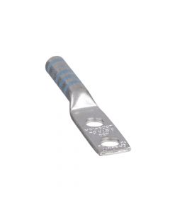 Panduit LCC6-14A-L terminal de compresión barril largo dos orificios 14 para cable 6 awg espacios entre 063in