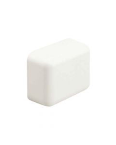 Panduit ECF3IW-E tapa final, para uso con canaleta ld3, material abs, color blanco mate