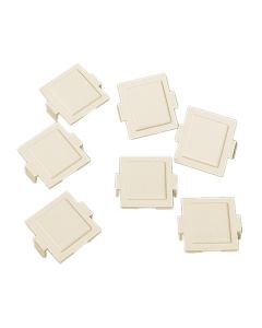 Commscope 107067860 | m20ap-246 m20 dust cover for m-series faceplates and outlets, ivory