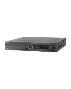 Hikvision DS-7316HUHI-K4 dvr 8 megapixel  16 canales turbohd + ip 4 bahías de disco duro audio videoanalisis entradas alarma arreglo raid