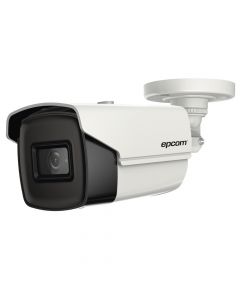 Epcom B4K-TURBO-X bala turbohd 4k (8 megapixeles)  gran angular 102º lente 2.8 mm exterior ip67 ir exir 60 mts dwdr