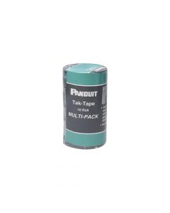 Panduit TTR-35RX0 kit de 10 rollos cinta contacto 1066 m largo y 191 mm ancho cu color negro