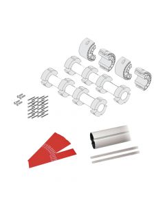 Came GARD8-ARM kit de mástil para barreras gard8  incluye 2 secciones tubulares 4m tiras reflejantes unión central