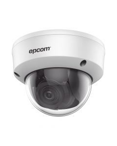 Epcom D40-TURBO-VW domo turbohd 4 megapixel  ip66 ik10 lente varifocal 28 mm a 12 40 mts ir exir metal tecnologías dwdr