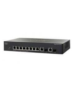 Cisco sf352-08mp-k9-na 1650jtw 8 Puertos 10 100 Poe 124w Switch Capa 3