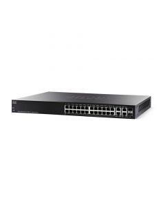Cisco sf350-24p-k9-na Switch Sf350-24p-k9 24-port 10 100 Poe Managed