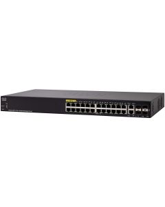 Cisco sf350-24mp-k9-na Switch Sf350-24mp 24-port 10 100 Max Poe Managed