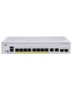 Cisco CBS350-8P-2G-NA cbs350 managed 8-port ge poe 2x1g combo