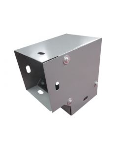 Charofil CH-DCH90100L derivación codo horizontal de 90 grados 100 x mm, fabricado en lámina acero al carbón