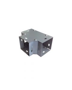 Charofil CH-DCT100L derivación "t" horizontal 100 x mm fabricado en lámina de acero al carbón