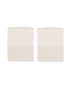Panduit T70BCIW-X unión recta de base, para uso con canaleta t70, material pvc rígido, color blanco mate