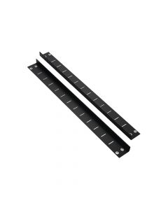 Panduit PZWMC18RR kit de rieles posteriores para gabinetes panzone Panduit, 18 ur, color negro