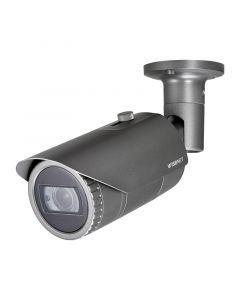 Hanwha Techwin Wisenet QNO-6082R cámara bala híbrida / ahd 2 megapixel (1080p), 600tvl (cvbs)/ lente varifocal 3.2 - 10 mm ir 30 m ip66 ik10