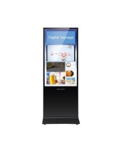 Hikvision DS-D6055FL-B/S ds-d6055fl-b s monitor de 55" para publicidad digital  base piso entrada video hdmi y vga 2 entradas usb altavoz integrada