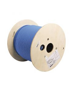 Panduit PFL6X04BU-CEG bobina de cable blindado f utp 4 pares, cat6a, soporte aplicaciones 10gbase-t, lszh (libre gases tóxicos), color azul, 305m