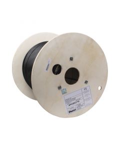 Panduit PUO6C04BL-CEG bobina de cable utp 4 pares pannet para exterior con gel cat6 (23 awg) industrial climas extremos color negro 305 m