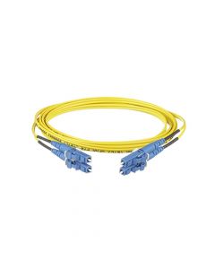 Panduit F92ERLNLNSNM005 jumper de fibra optica monomodo 9125 os2 lc-lc duplex ofnr (riser) color amarillo 5 metros