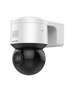 Hikvision DS-2DE3A404IW-DE ptz ip 4 megapixel  4x zoom óptico 50 mts ir exir luz estroboscópica sirena integrada wdr 120 db poe+ ip66 ultra baja iluminación micrófono y bocina interconstruido micro sd