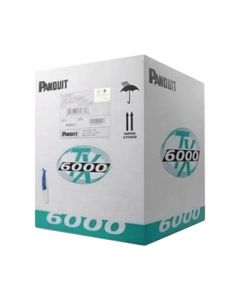 Panduit PUR6004WH-FE bobina de cable utp 305 m cobre tx6000 pannet reelex blanco categoría 6 mejorado (23 awg) pvc (cmr riser) 4 pares