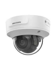 Hikvision DS-2CD3756G2T-IZS domo ip 5 megapixel  lente mot. 2.7 a 13.5 mm 40 mts ir exir filtro de falsas alarmas detección cuerpo humano y vehículos ip67 ik10 wdr 120 db poe+ audio