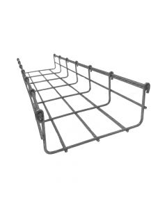 Charofil CH-54-150BM charola tipo malla 54150 mm bimetálica para instalación en exterior o interior extrema resistencia y durabilidad hasta 129 cables cat6 (tramo de 3 metros)