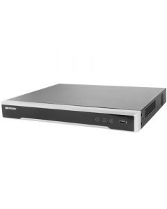 Hikvision DS-7632NI-I2/16P ds-7632ni-i2 16p nvr 12 megapixel (4k)  32 canales 16 puertos poe+ soporta cámaras con acusense hik-connect 2 bahías de disco duro switch poe 300 mts hdmi en 4k pos