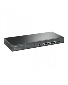 Tp-link TL-SG3210XHPM2 switch poe+ jetstream sdn administrable 8 puertos 10010002500 mbps + 2 sfp+ 240w administración centralizada omada ideal para wi-fi 6
