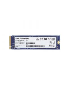 Synology SNV3400800G ssd 800gb nvme m.2 2280, diseñada para nas con ranuras integradas