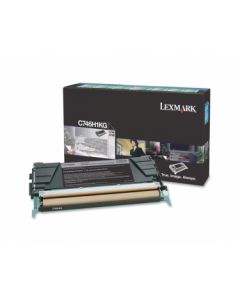 Lexmark c746h1kg Toner Negro Alto Rendimiento C746c748 12k