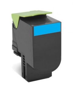 Lexmark 80c8xc0 Toner Cyan Extra Alto Rend Cx510 4000pag