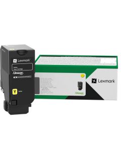 Lexmark 81C8XY0 cartucho de tóner 1 pieza(s) original amarillo