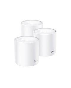 Tp-link DECOX60-3PACK kit de sistema inalámbrico deco x60 mesh para hogar doble banda wi-fi 6 (ax) puerto gigabit 4 antenas internas y compatible con amazon alexa