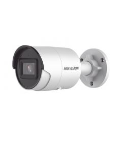 Hikvision DS-2CD2083G2-I(U) bala ip 8 megapixel (4k)  lente 2.8 mm 40 mts ir exir exterior ip67 wdr 120 db poe micrófono integrado videoanaliticos (filtro de falsas alarmas) ultra baja iluminación