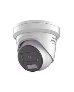 Hikvision DS-2CD2347G2-LSU/SL(C) ds-2cd2347g2-lsu sl(c) [ protección activa ] turret ip 4 megapixel  imagen a color 24 7 lente mm luz blanca 30 mts exterior ip67 intermitente y alerta de audio micrófono integrado videoanaliticos (filtro falsas alarmas) wd