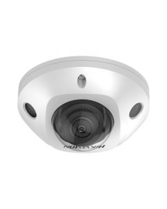 Hikvision DS-2CD2563G2-I(S) domo ip 6 megapixel  lente 2.8 mm micrófono integrado 30 mts ir exir exterior ip67 ik10 wdr 120 db poe videoanaliticos (filtro de falsas alarmas) ultra baja iluminación entrada y salida audio alarma