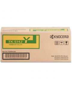 Kyocera 1T02NRAUS0 tóner tk-5142y compatible p6130cdnm6030cdnm6530cdn color amarillo