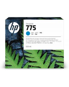 Hp 1XB17A cartucho de tinta cian 775 500 ml