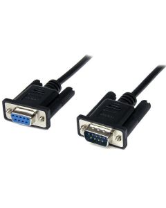 Scnm9fm2mbk Startech Cable 2m Modem Nulo Null Serial Db9 Hembra A Macho - Negro