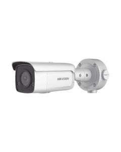 Hikvision DS-2CD3T56G2-ISU/SL(C) ds-2cd3t56g2-isu sl(c) [ protección activa ] bala ip 5 megapixel  lente 2.8 mm 60 mts ir exir exterior ip66 wdr 120 db poe + micrófono y bocina integrada videoanaliticos integrados (evita falsas alarmas)