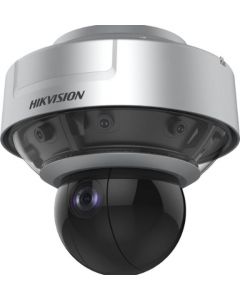 Hikvision DS-2DP1618ZIXS-DE/440(F0)(P4) domo panovu series / vista panorámica 180° 4 lentes de megapixel + ptz 40x zoom posicionamiento 3d ip66 ik10 wdr 120 db microsd