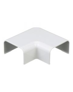 Panduit RAF10WH-X conexión en ángulo recto "l", para uso con canaleta ld10, material abs, color blanco