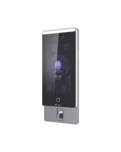 Hikvision DS-K1T671M/K ds-k1t671m k kit de biométrico touch reconocimiento facial ultra rápido con función videoportero  (ambientes no ruidosos) incluye lector huellas lectura códigos qr 6,000 usuarios alta tecnología deep learning