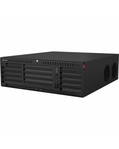 Hikvision DS-9664NI-M16 [doble poder de decodificación] nvr 32 megapixel (8k) / 64 canales ip soporta cámaras con acusense  16 bahías disco duro 2 tarjetas red raid hot swap hdmi en 8k pos