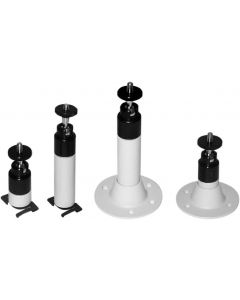 Pelco CM1750 5 in universal for cameras weighing up to 7 lb ceiling pedestal or wall mount manually adjustable swivel head with set screw identical CM1750s except 2 longer