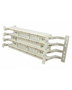 Commscope 569440-1 wiring blocks; block 110connect series mount type: wall/backboard 100 pairs retention mounting legs